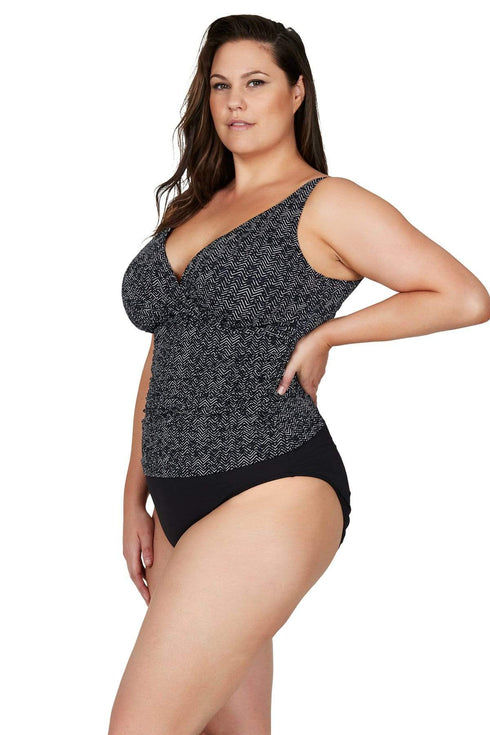 Artesands Zig Zag Tankini Top